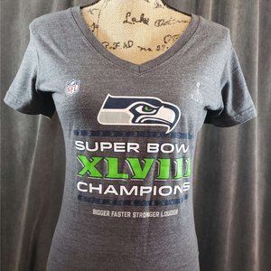 NFL Seattle Seahawks Super Bowl Champions Ladies T